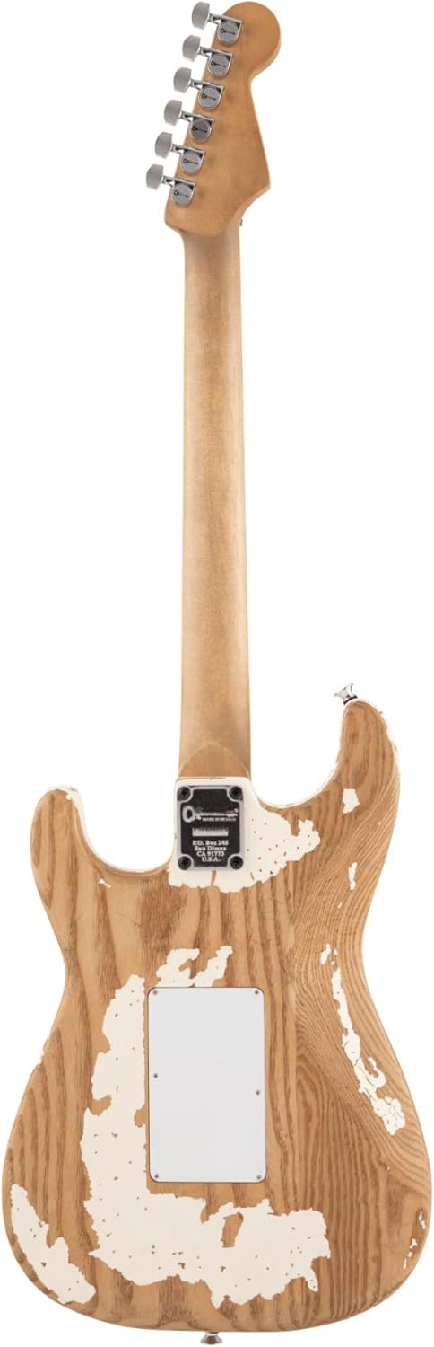 Charvel Super-Stock SC1 Artist Signature Limited-edition Henrik Danhage Electric Guitar - White Relic