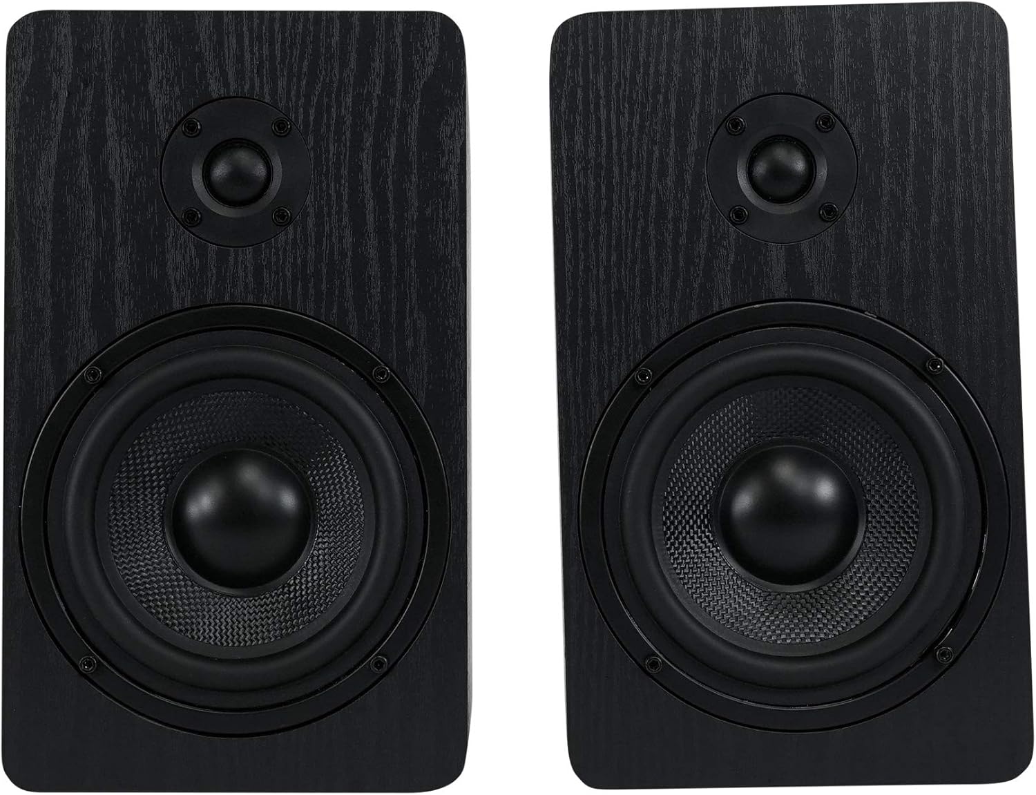 Rockville Pair RockShelf 58B V2 360W Black 5.25