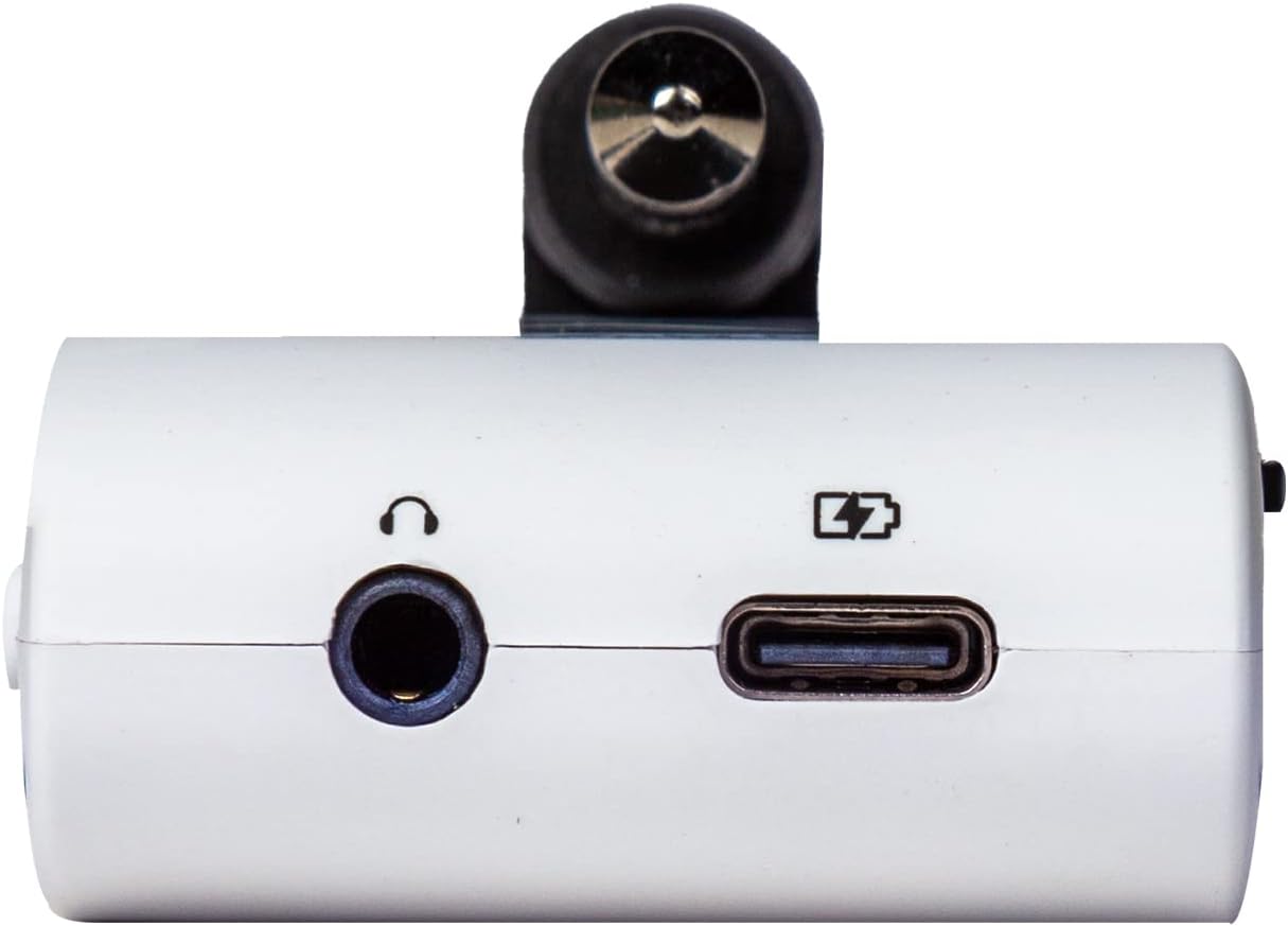 FLAMMA Guitar Headphone Amp Portable with 28 Drum Grooves 14 Built-in Effects 14 Amplifier Models 5 Tone Colors Support Bluetooth USB Audio Recording and Playback OTG Function Home Practice