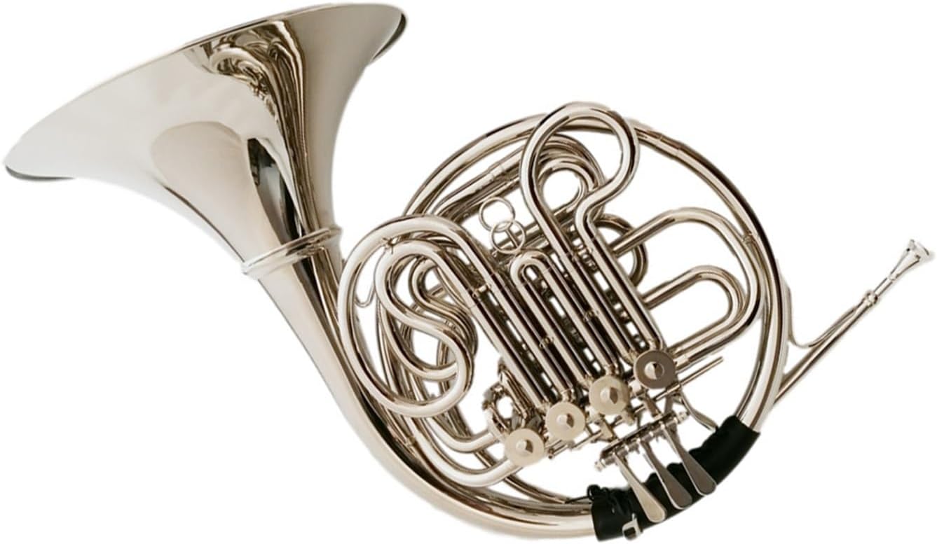4 Key French Horn Brass Four Key Double Row French Horn Instrument Split B Flat Or F Key Nickel Plated