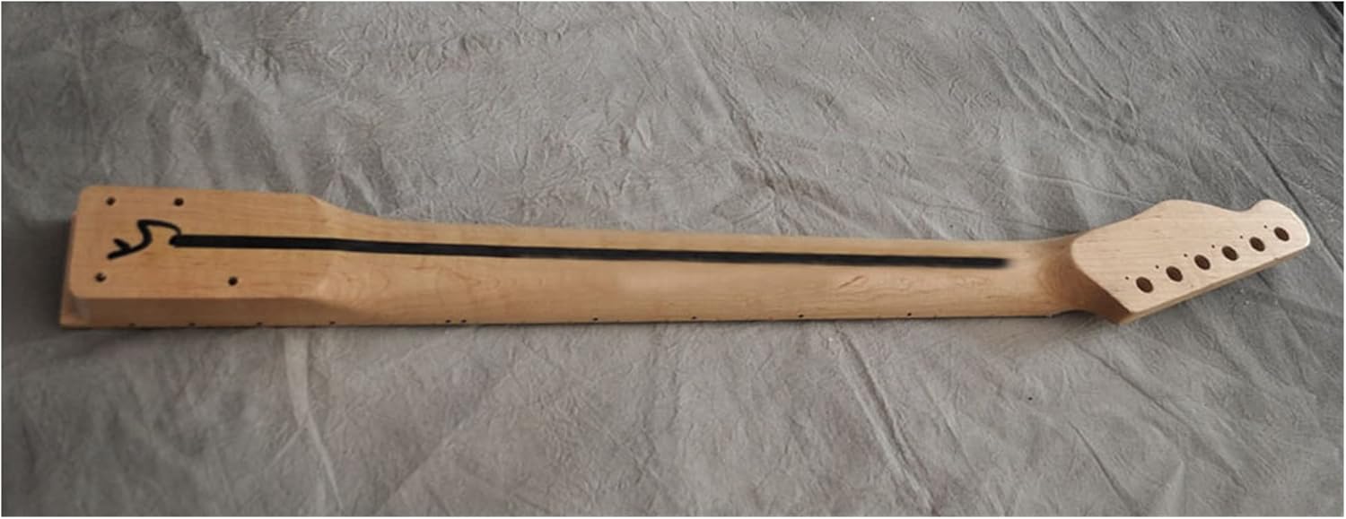 Unfinished Guitar Body Solid DIY Electric Guitar Making Toolkit Project Elm Body MAPE Neck and Fingerboard are Not Finished Suitable for TL Style Guitar DIY Accessory