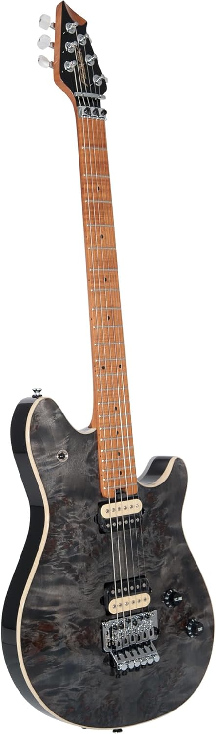 Peavey HP 2 Poplar Burl RM Transparent Black Electric Guitar