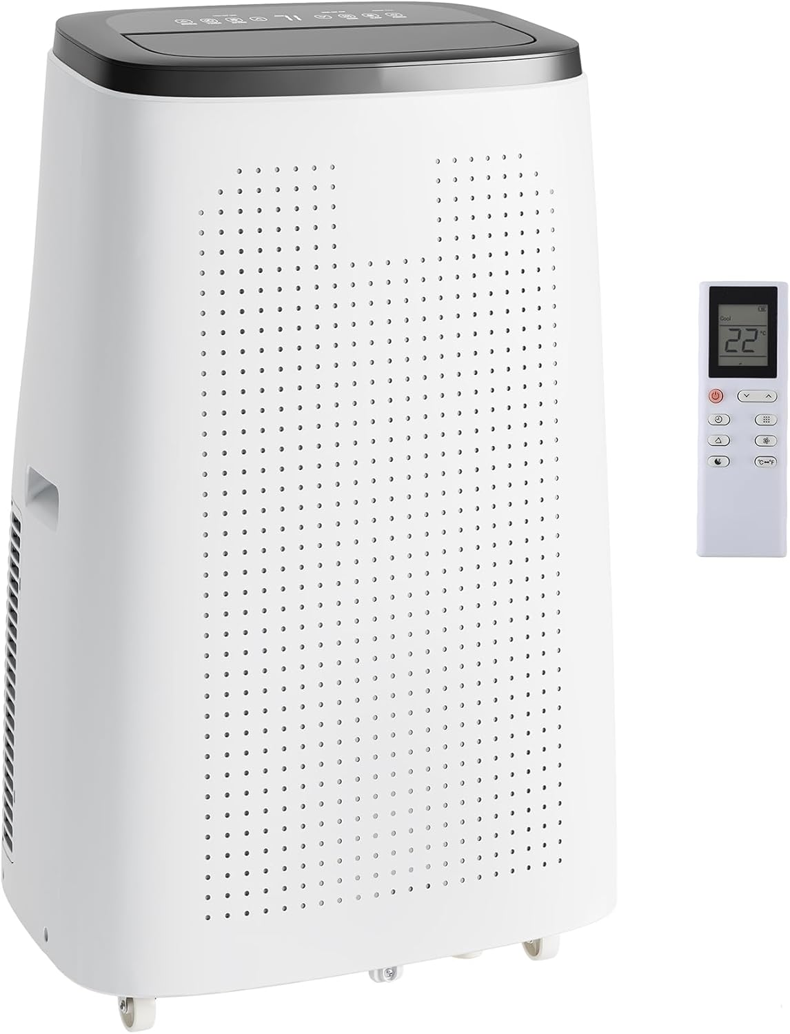 14000 BTU Portable Air Conditioners, Portable AC Unit with Remote for Room to 600 sq.ft 3 in 1 Air Conditioner with Dehumidifying/Fan/Timer And Window Kit