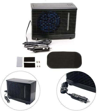 Portable Air Conditioner, Home&Car Cooler Cooling Fan Water Ice Air Condition 12V Small Mini Conditioners for Bedroom Office 200 * 110 * 150mm