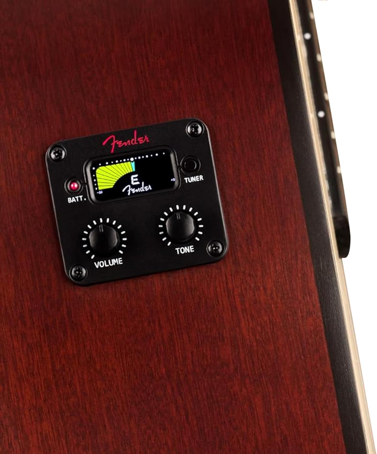 Fender Dreadnought Acoustic-Electric Guitar - Natural Bundle with Hard Case, Strap, Strings, Picks, and Austin Bazaar Instructional Video