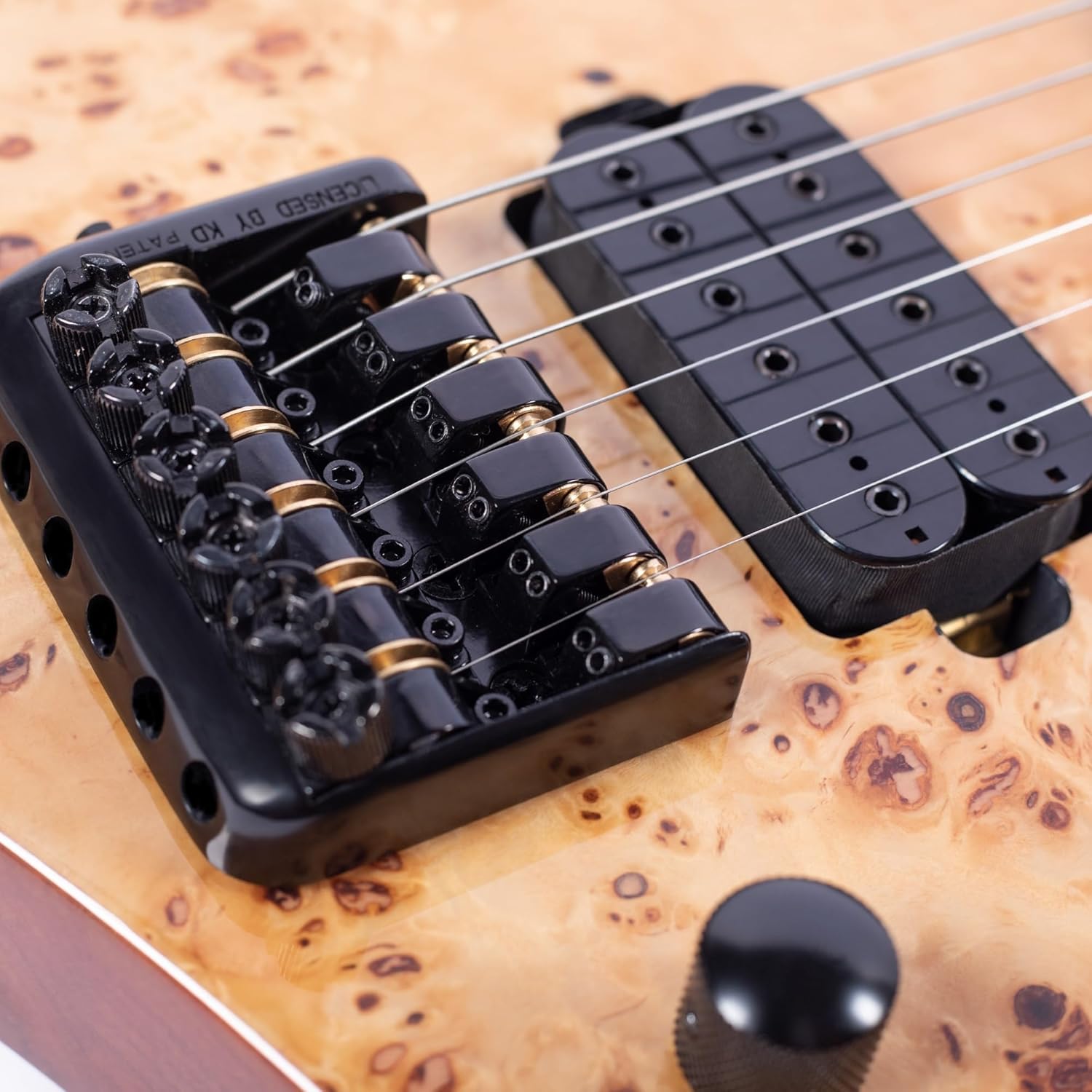 Beginner Electric Guitar Kits 6 String Headless Jazz Electric Guitar(Purple)