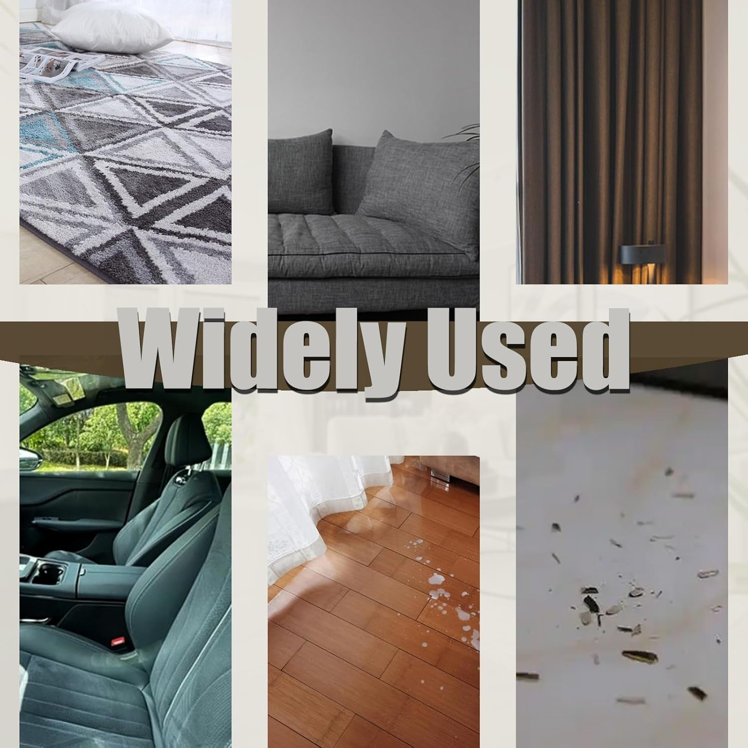 Commercial Carpet Cleaner Machine 40L/11Gal Heavy-Duty 3-in-1 Extractor Machine (Spray,Vacuum,Wash) for Hotel/Office with 23ft Cord & Steel Drum 1000W 110V