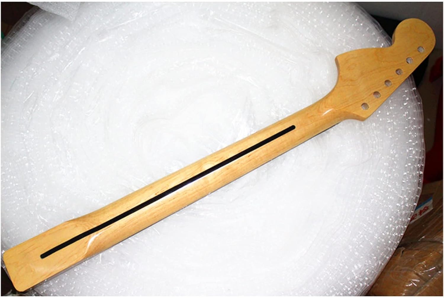 21 22 Frets Big Headstock Maple Electric Guitar Neck Rosewood Fretboard Guitar Accessories Unfinished Guitar Neck (Color : 21frets)