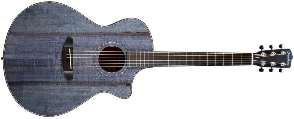 Breedlove Oregon Concerto Stormy Night CE Myrtlewood 6-String Right-Handed Acoustic Electric Guitar with Maple Neck and African Ebony Fingerboard