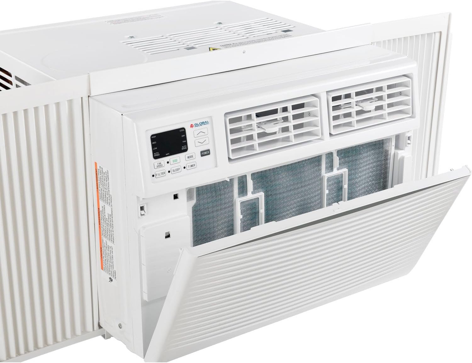 Global Industrial 10000 BTU Window Air Conditioner, Cool Only, Wifi Enabled, 115V