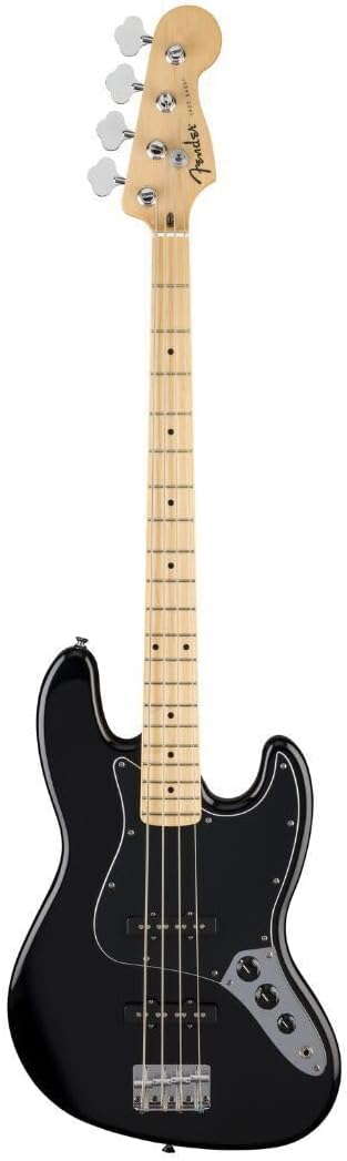 Fender Standard Jazz Bass - Black, Maple Fingerboard