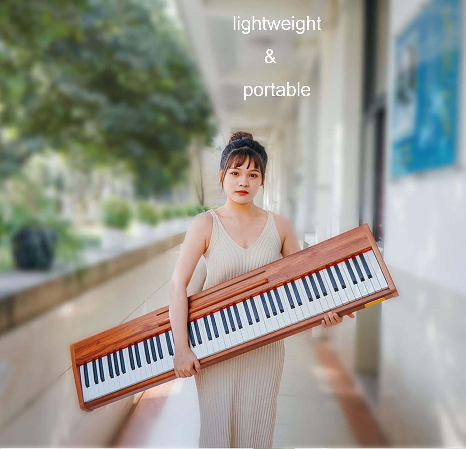 Digital Piano Keyboard 88 Key Electric Piano With Sustain Pedal And Piano Stand Supports MIDI USB Audio Mic And Headphones Classic Keyboard Piano For Adults Children And Beginners(Black)