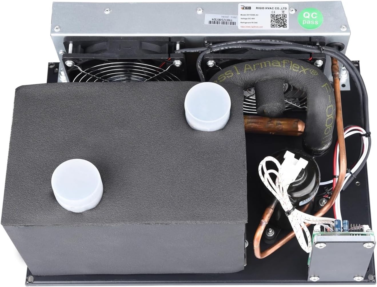 Air Conditioner, Micro DC Air Conditioner 24V, 700W Portable Cooling & Heating for Small Spaces, Electronics, Vehicles, R134A, Compact, Lightweight, High Efficiency