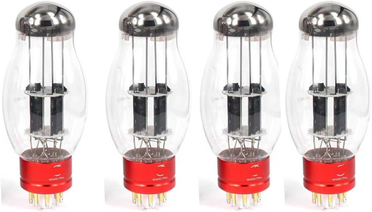 WE6SL7 Tube Direct Generation 6SL7 6N9P ECC35 Dual Screen Flow Precision Matching Audio Amplifier(4 pcs)