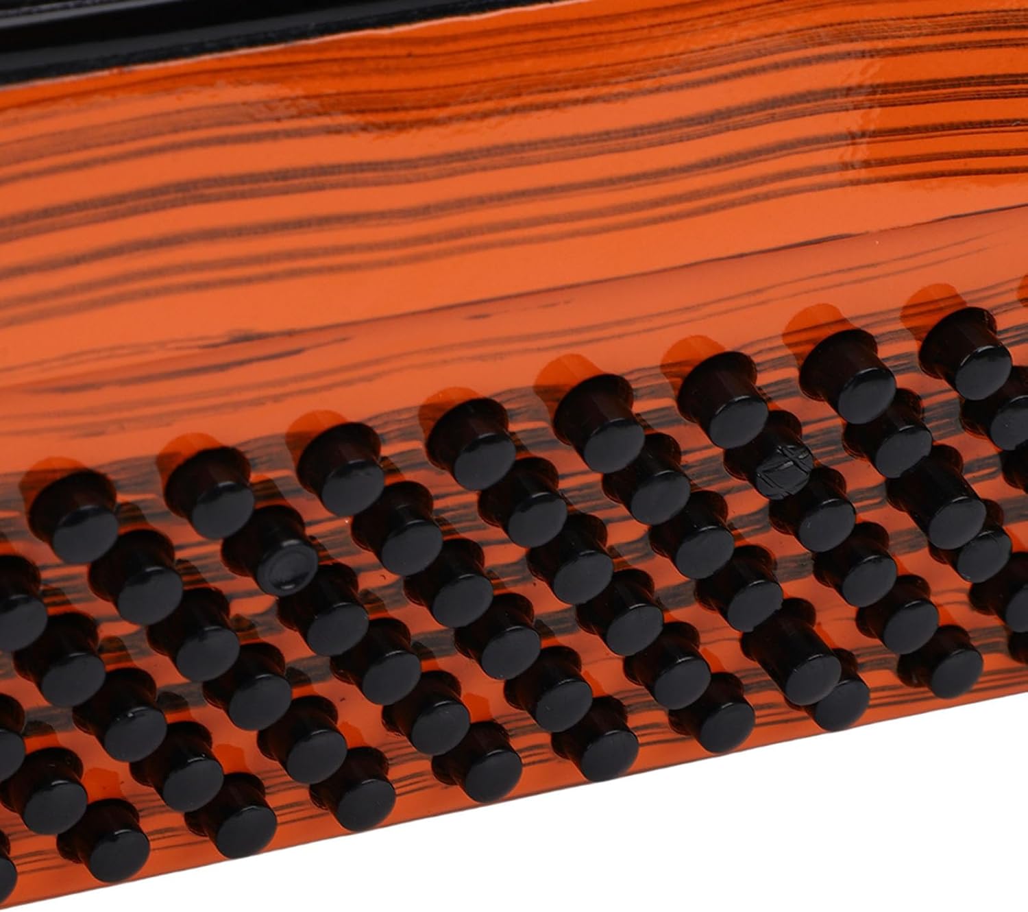 96 Bass Buttons Accordion 69 Keys Chromatic Scale Instrument F B E Tuning Orange for Beginners to Professionals Adjustable Straps