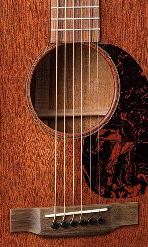 Martin Guitar D-15M with Gig Bag, Acoustic Guitar for the Working Musician, Mahogany Construction, Satin Finish, D-14 Fret, and Low Oval Neck Shape