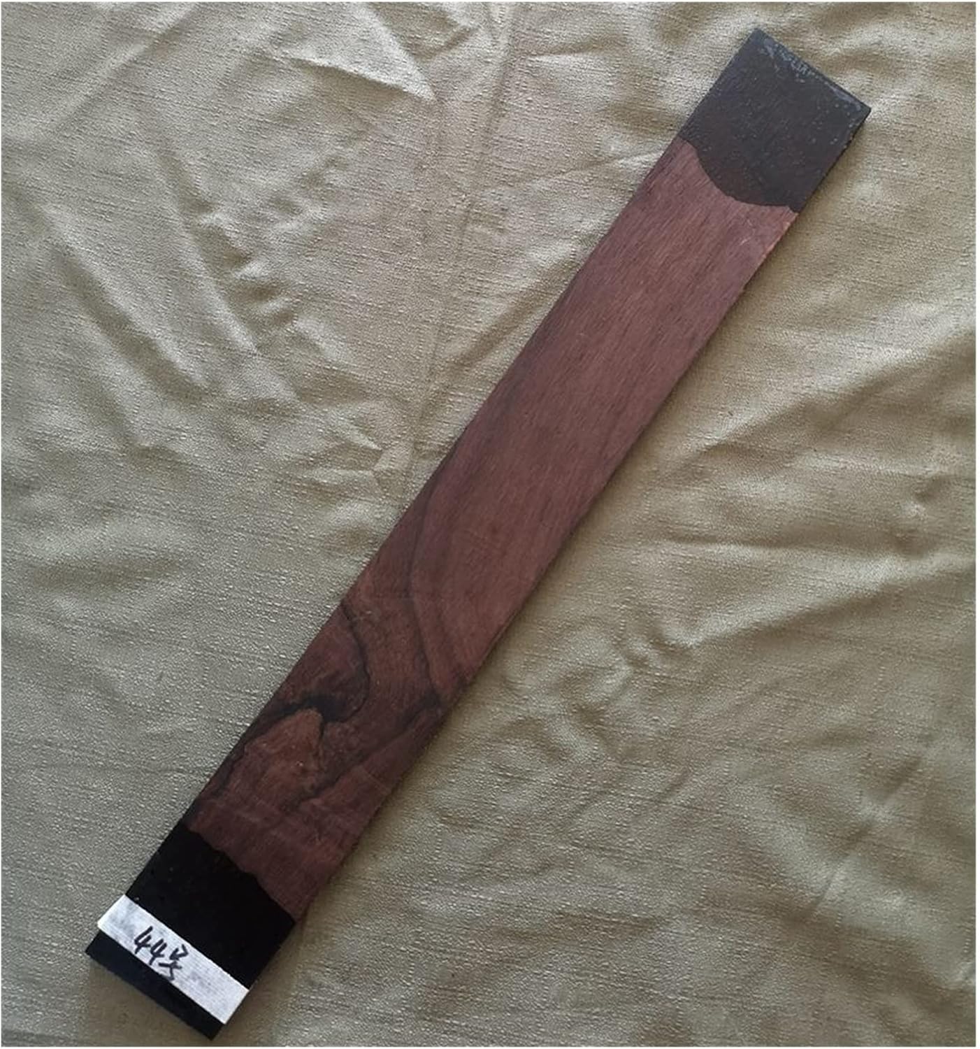 ZUZU Rosewood Electric Guitar Fingerboard Unfinished Fingerboard Guitar Production Materials Repair Materials Unfinished Guitar Neck (Color : 19)