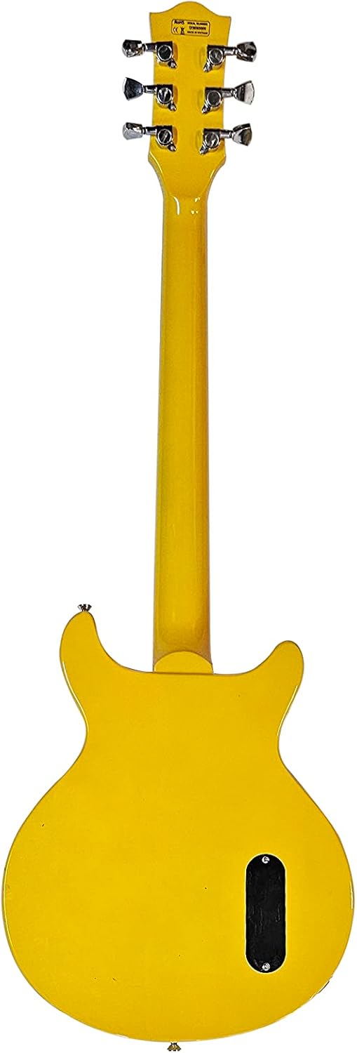 IYV 6 String ILJR-200 LH, Solid Basswood Body Electric Guitar, TV Yellow, left hand
