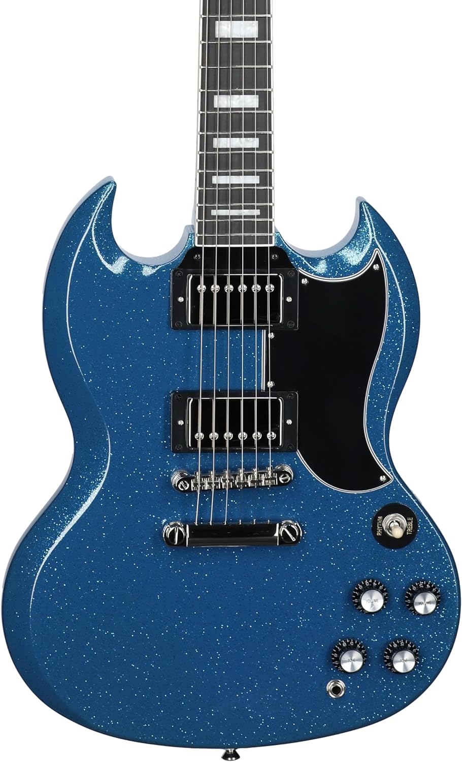 Epiphone EXCLUSIVE SG Custom, Brunswick Blue Sparkle