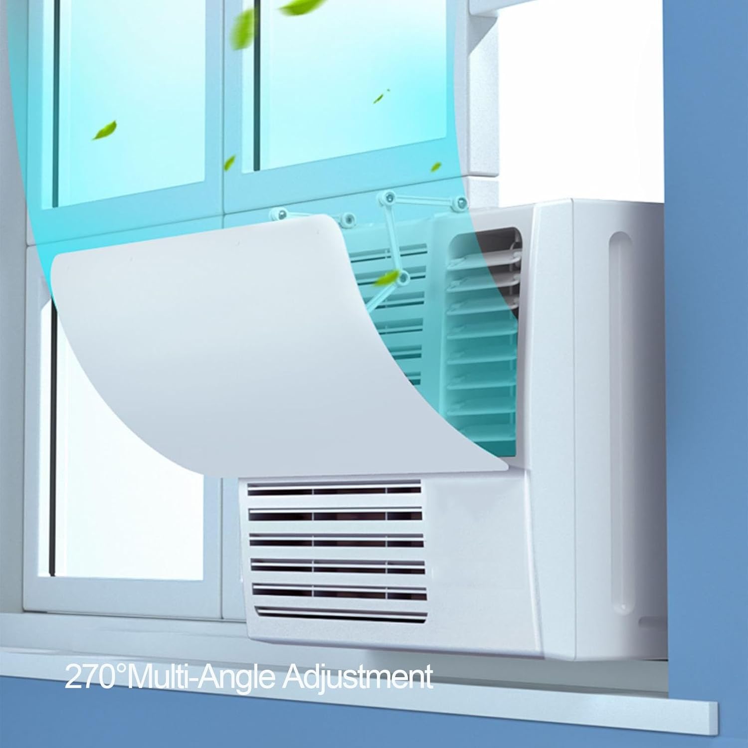 Window Air Conditioner Deflector,window Air Conditioner Side Panels,Prevent Direct Blowing Of Cold Air, Croppable.