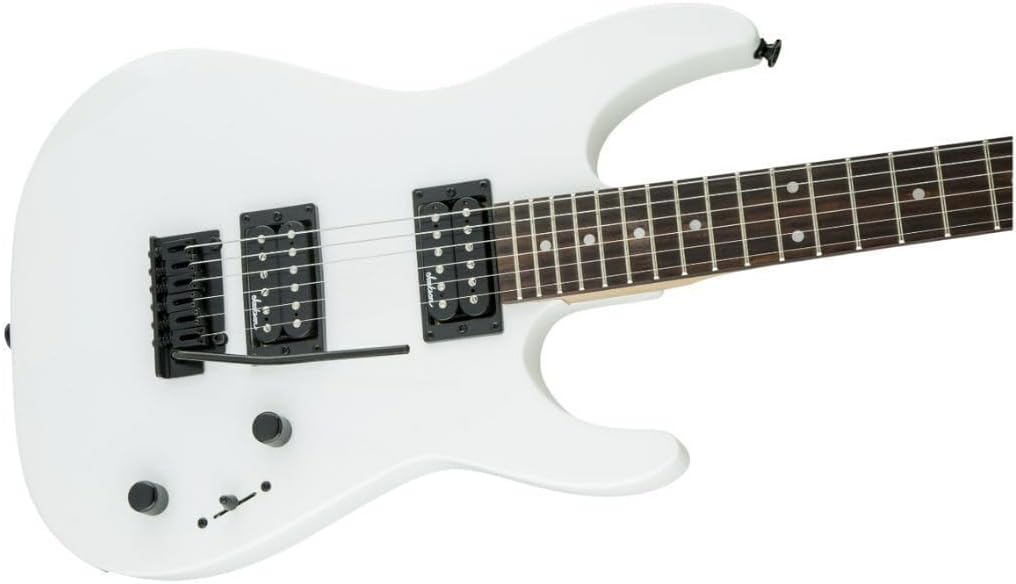 Jackson JS Series Dinky JS11 - White with Amaranth Fingerboard