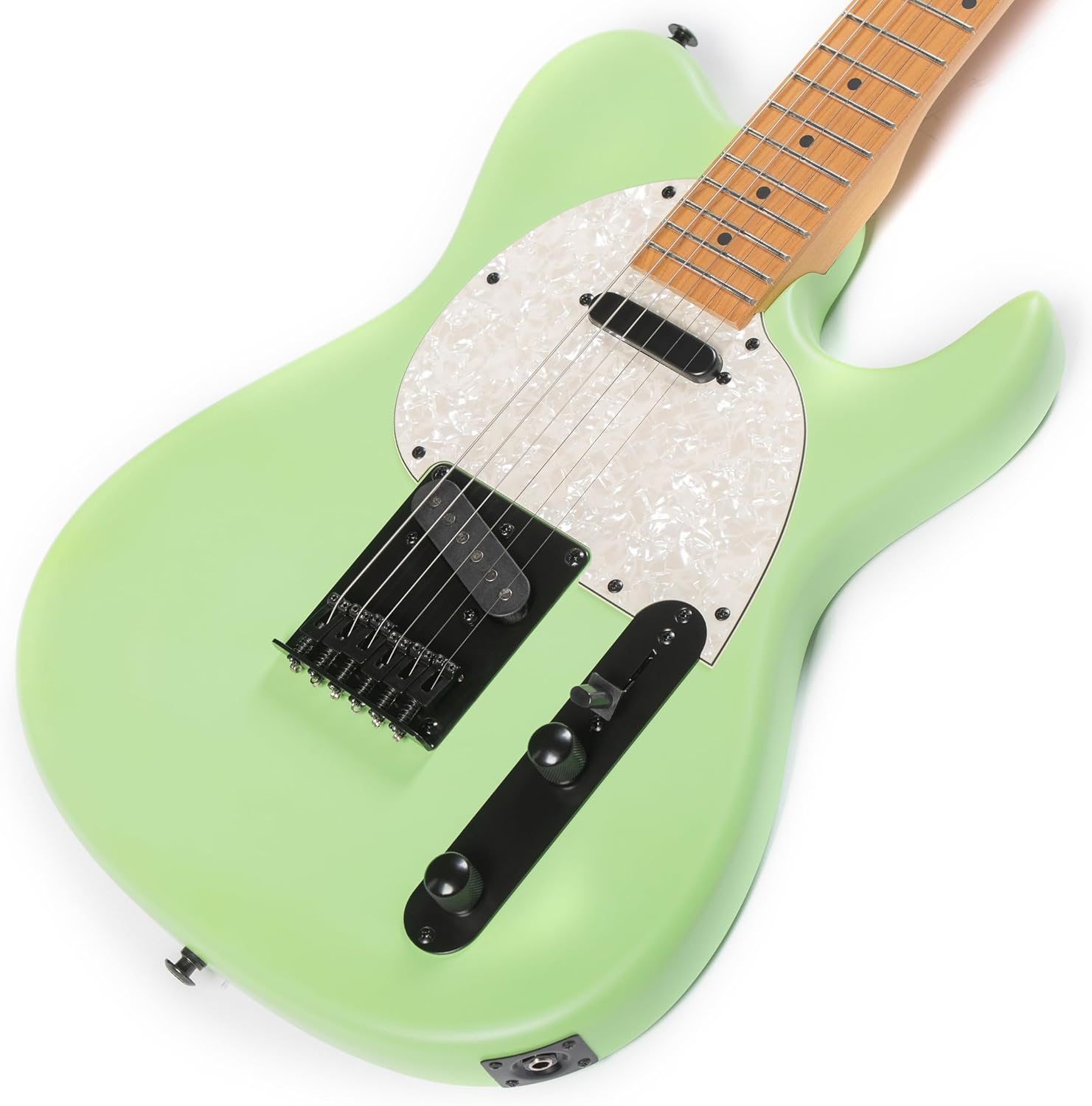 Grote Solid Electric Guita Right Handed TL Style (Surf Green)