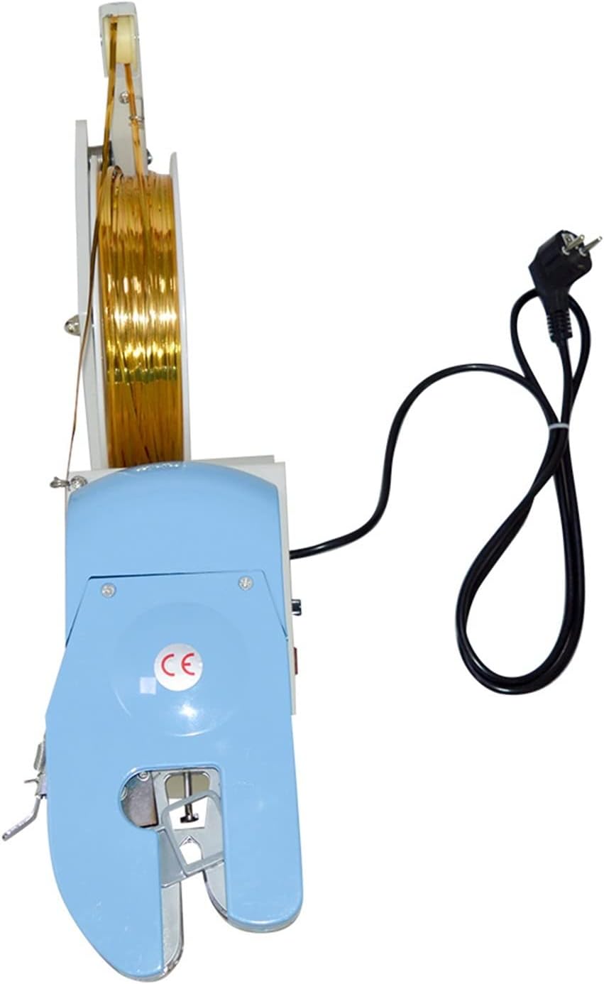 Automatic Bread Bag Twist Tie Machine Golden Wire Candy Bag Tying Machine Toast Bag Twisting Tie Machine Bag Twist Tie Dispenser with Efficiency