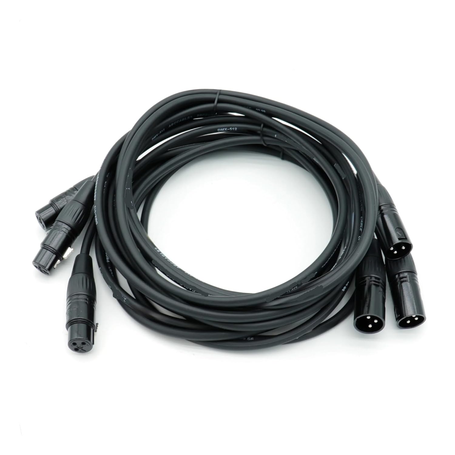 1-20M Pure Copper Male to Female XLR Balanced Mic Cord for Speaker, Podcast, Audio Mixer, DMX, Amplifier & Sound Card(15m)