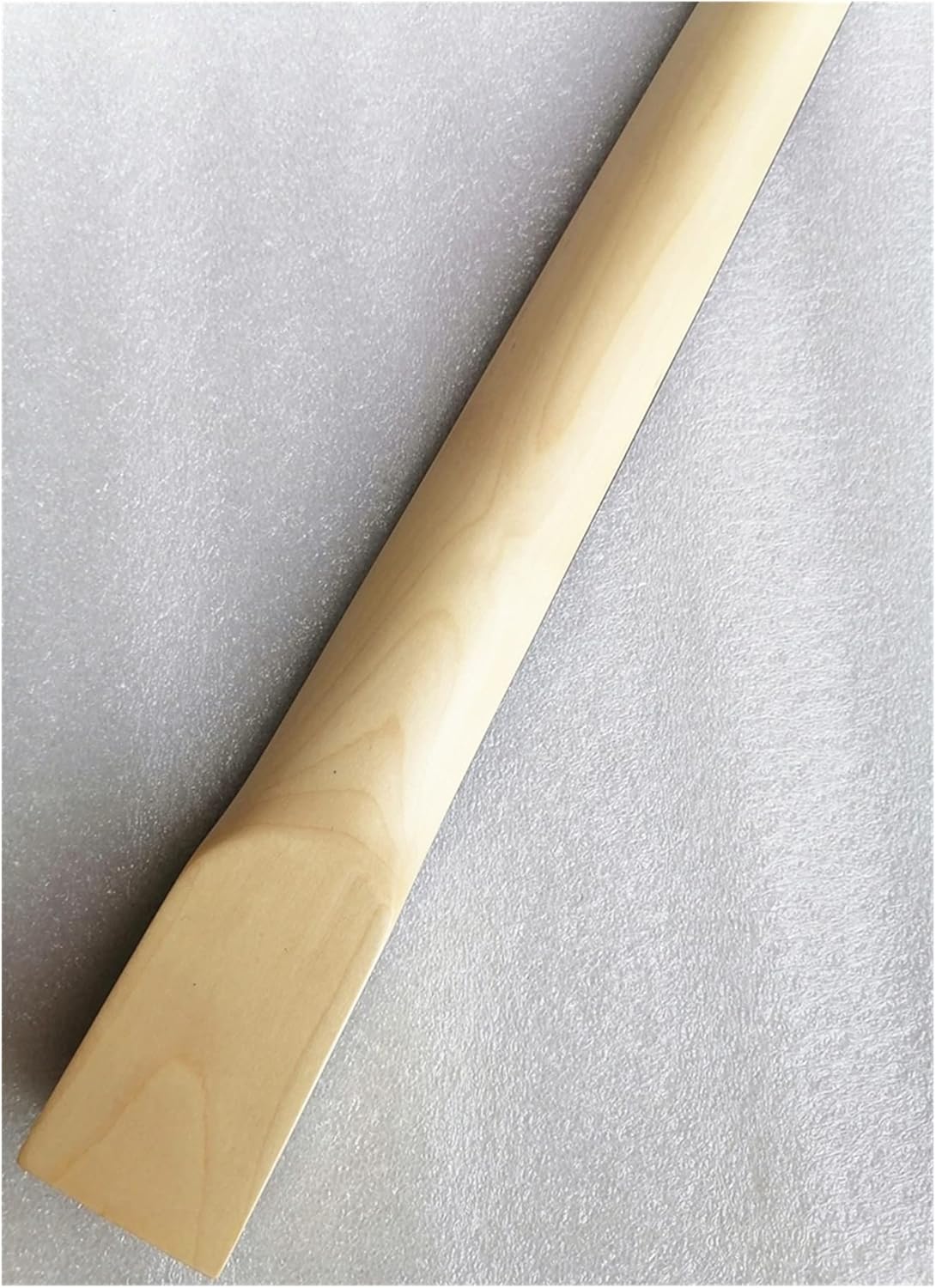 ZUZU 24 Frets Maple Electric Guitar Neck Rosewood Fingerboard Inlay Red Tree of Life Black Headstock Guitar Accessories Parts Unfinished Guitar Neck