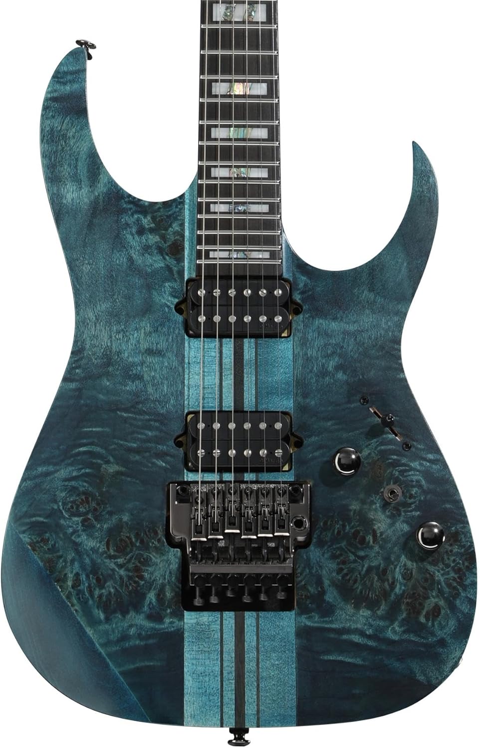 Ibanez Premium RGT1220PB Electric Guitar - Cosmic Blue Low Gloss
