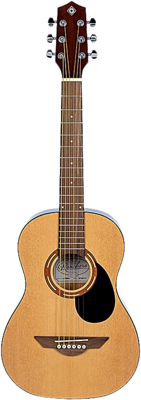 H. Jimenez 6 String Acoustic Guitar, Right, Tan (LGR50S)