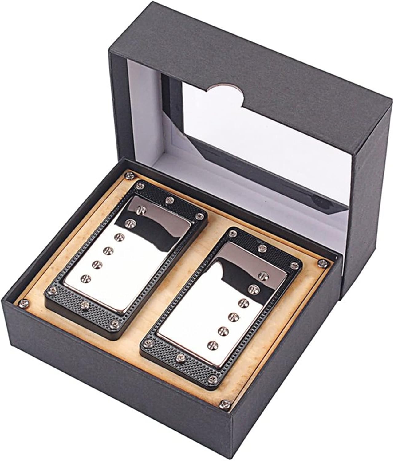 Humbucker Guitar Pickup Guitar Humbucker Pickup Set Metal Neck Amp Bridge Pickups Stringed Instruments for LP Electric Guitar