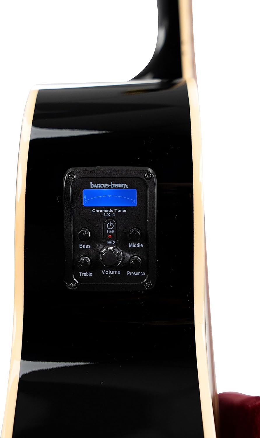 Washburn EA55G-A Festival Series Cutaway Mini Jumbo Acoustic/Electric Guitar. Koa Burst