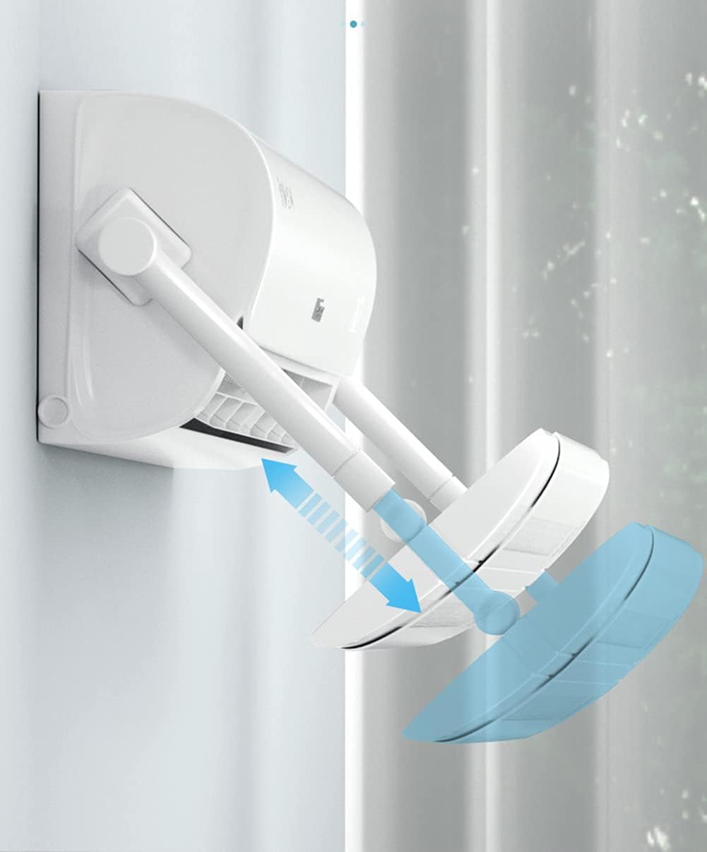 Air Conditioner Windshield, Anti-Straight Blowing Air Outlet Wind Deflector Cover Degree Angle Adjustable Wall-Mounted Universal Deflector