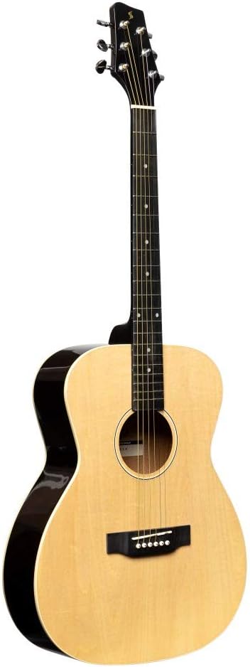 Stagg 6 String Acoustic Guitar, Right, Natural (SA35 A-N)