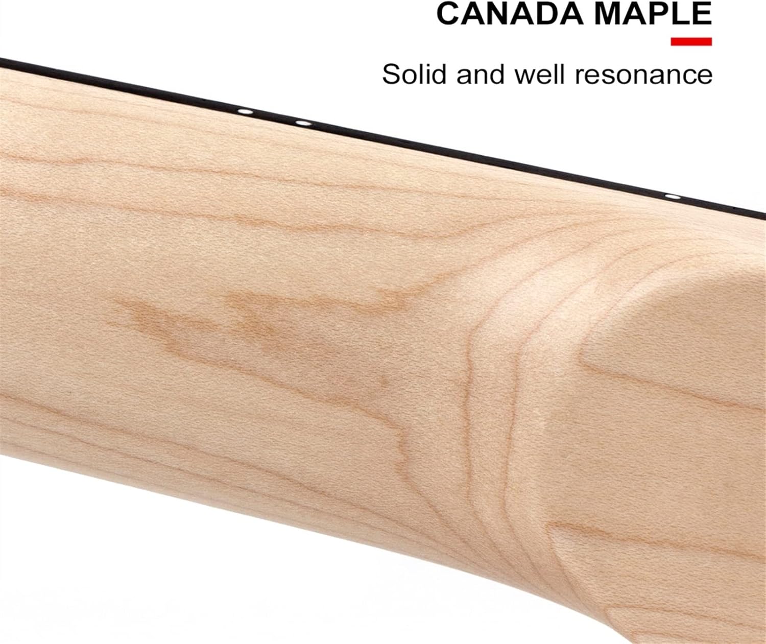 Electric Guitar Neck 22 Frets Maple 25.51 Inch Bolt On with Truss Rod Matt Finished Guitar ​Neck Replacement (Color : 01)