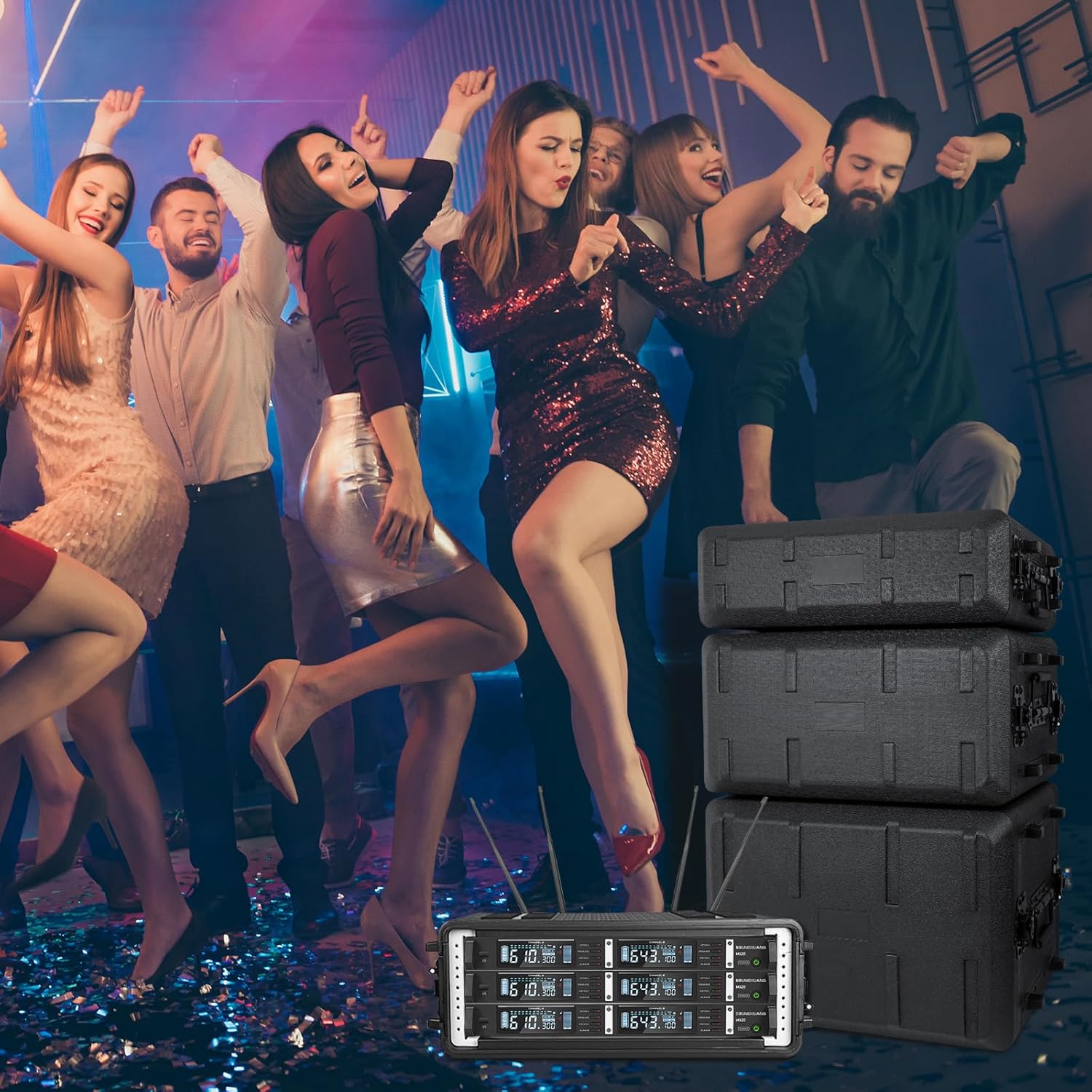 2U Rack Case, Shallow 17