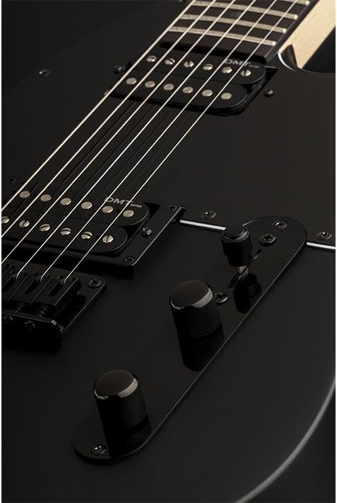 Dean NV BKS NashVegas Solid-Body Electric Guitar, Black Satin