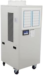 Air Flow 3600m³/h Industrial Portable Air Conditioner with Wheels 14L Tank Commercial Spot Cooler 1820W Adjustable Air Outlet Ideal for insititute Workshops Outdoor Events 220V