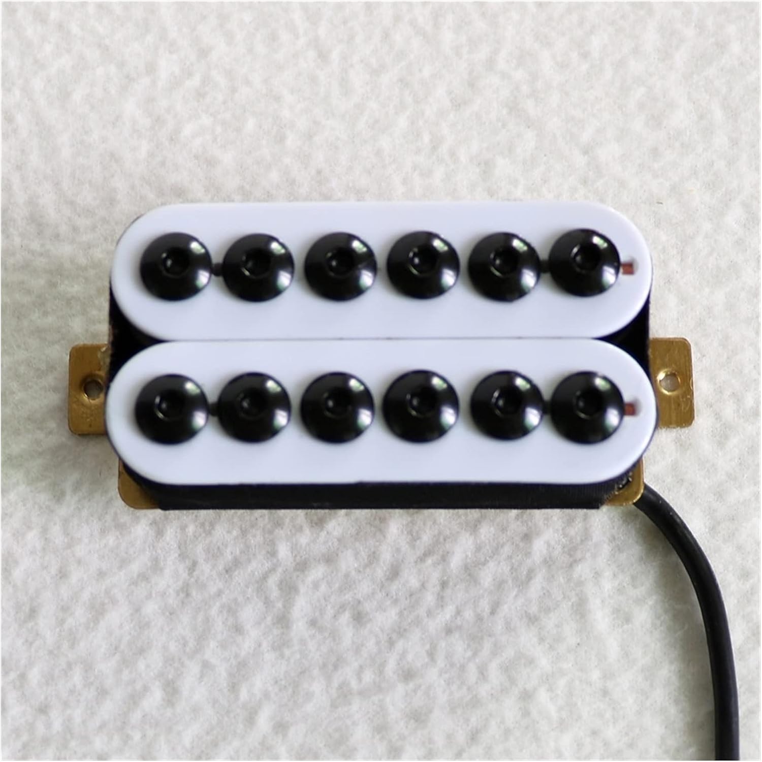 White Color Adjustable Hex Pole Piece Humbucking Guitar Pickups Electric Guitar Pickups