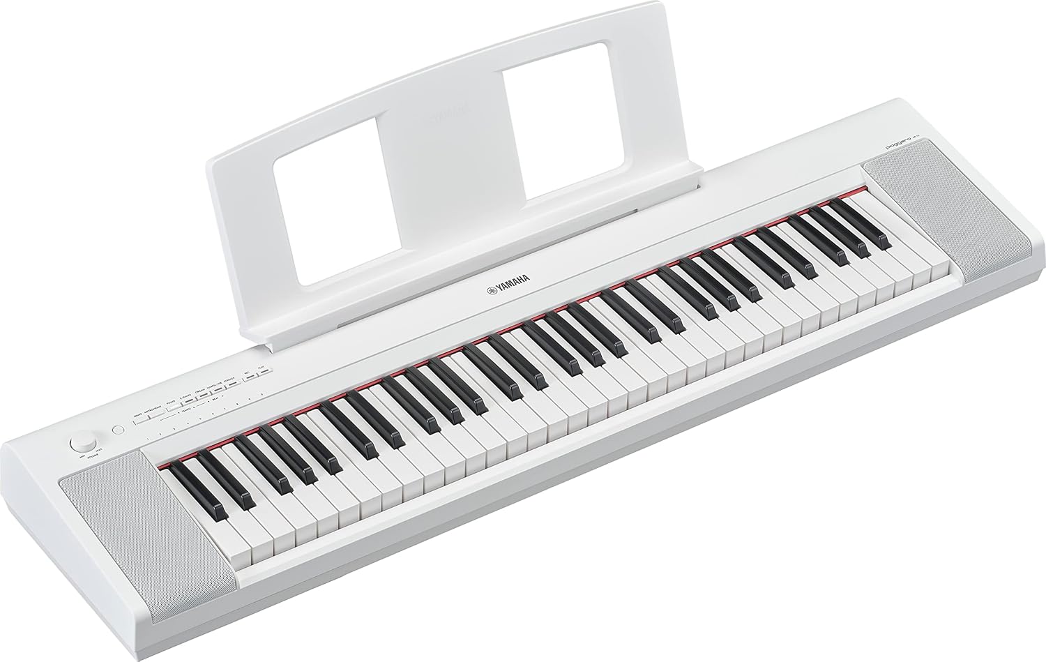 Yamaha NP-15 Piaggero Digital Keyboard - Lightweight and Portable Keyboard with 61 Velocity Keys and 15 Tone Colours