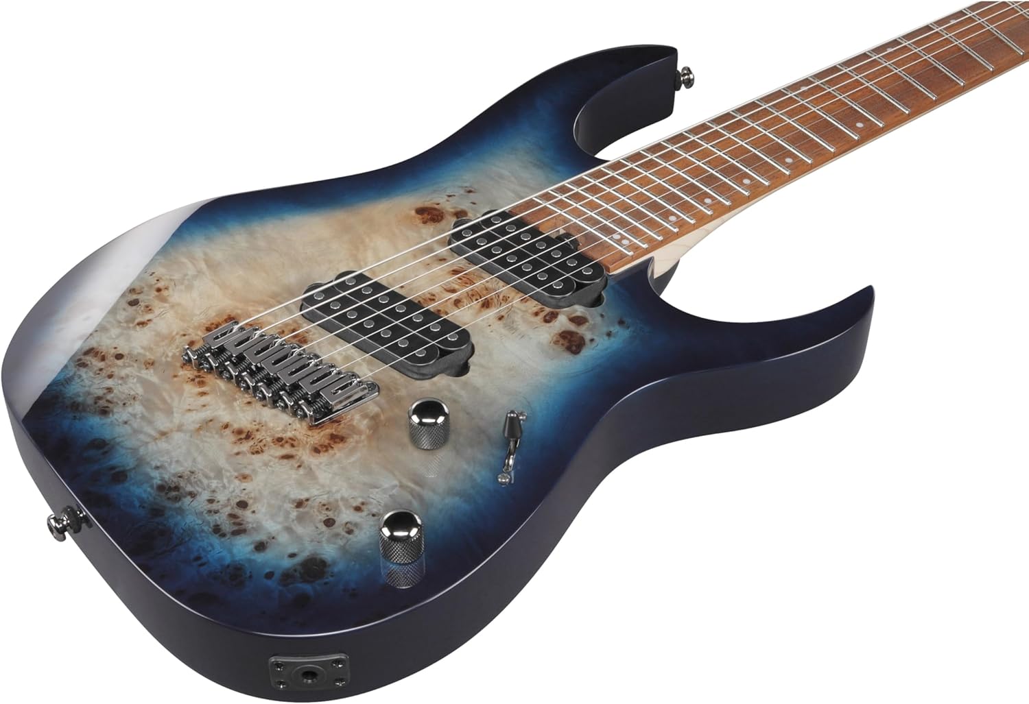 Ibanez RGMS7 7-string Electric Guitar - Cosmic Blue Starburst