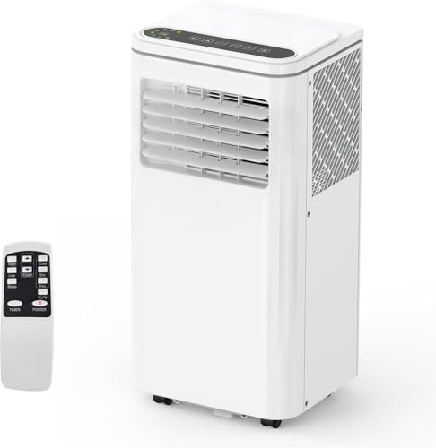3-In-1 Portable Air Conditioner,10000Btu Standing AC Unit LCD Display Remote Control, Auto Modes, Fast Cooling Up to 450 Sq. Ft, AC Cooling, Dehumidifier, Fan for Bedroom, Office