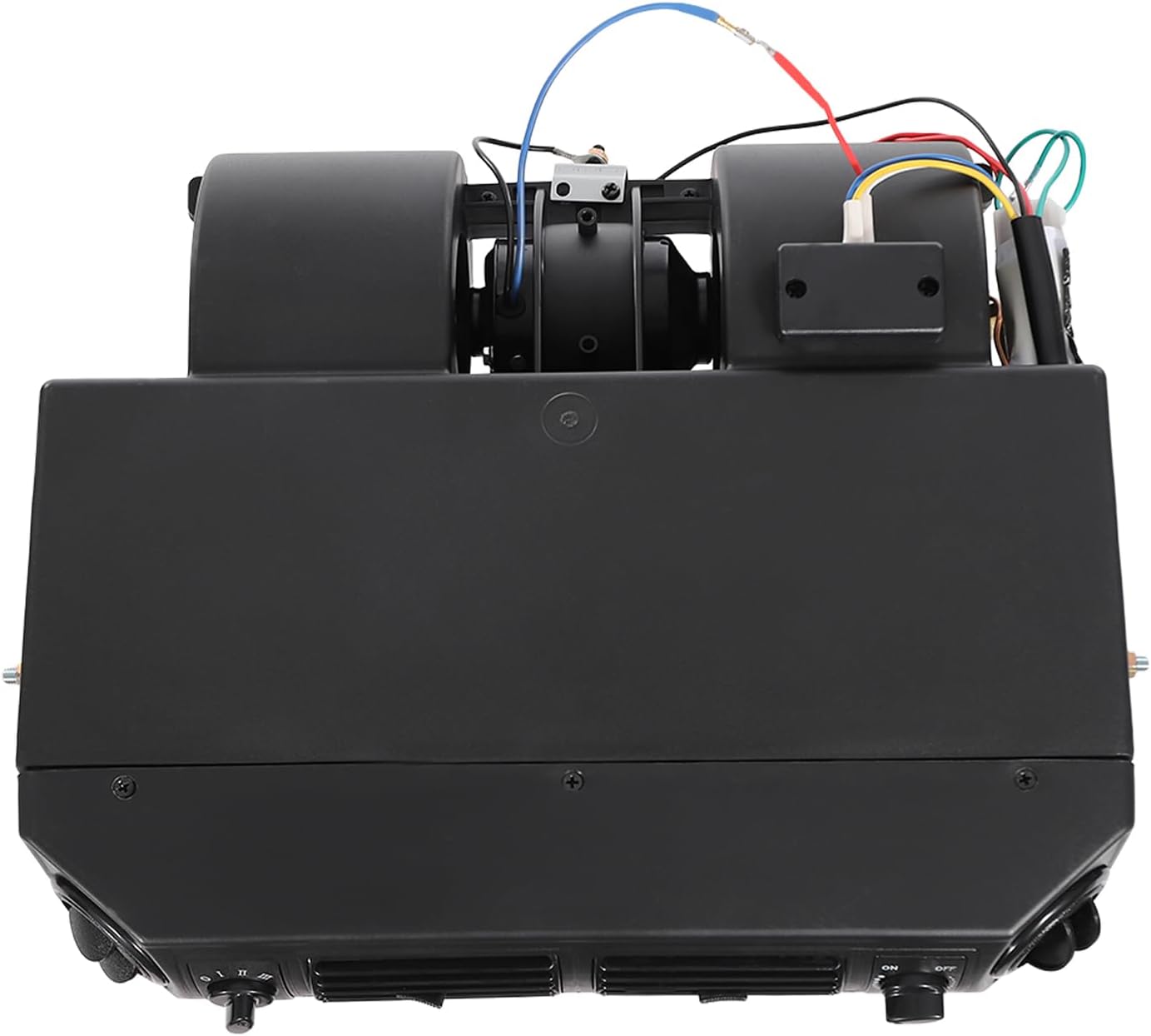 12V Car Air Conditioning Evaporator - Adjustable Temperature, High-Performance Cooling System, Universal for Cars and Trucks, Under-Dashboard Installation POIOKLJRE