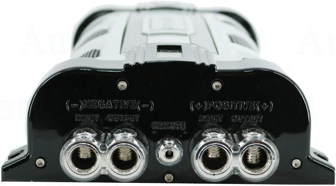 Gravity GR-50PX Car Audio Mobile Battery Stiffening Portable Power 50.0 Farad Capacitor and Completed 5000 Watts Amplifier Installation Wiring kit 0 Gauge BGC0XLB