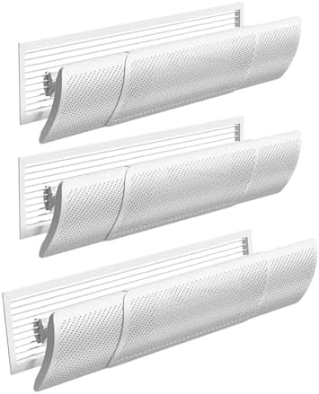 Air Conditioner Deflector Air Conditioning Deflector Wind Baffle Retractable Outlet Wing for Hotel Bedroom Nursery Home Office