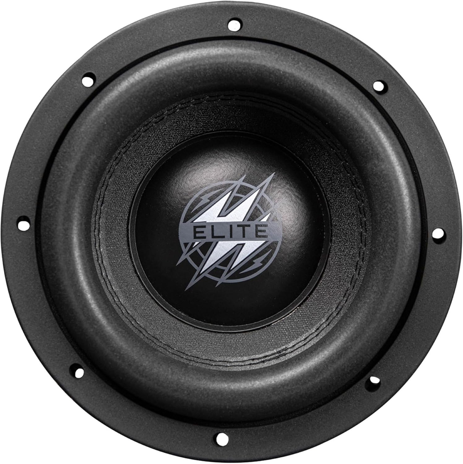 Hifonics Elite 8 Inch Car Mount Subwoofer with Dual 2 Ohm Voice Coil Speaker 1200 Watt Peak Power Mobile Amplifier System, Black