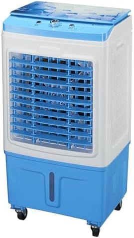 Swamp Cooler Air Conditioners, Large 8-Gal Tank, 3-in-1 Portable Evaporative Air Cooler, 3 Fan Speeds, 12h Timer, 600 Sq Ft Coverage, Ideal for Bedroom Home Office