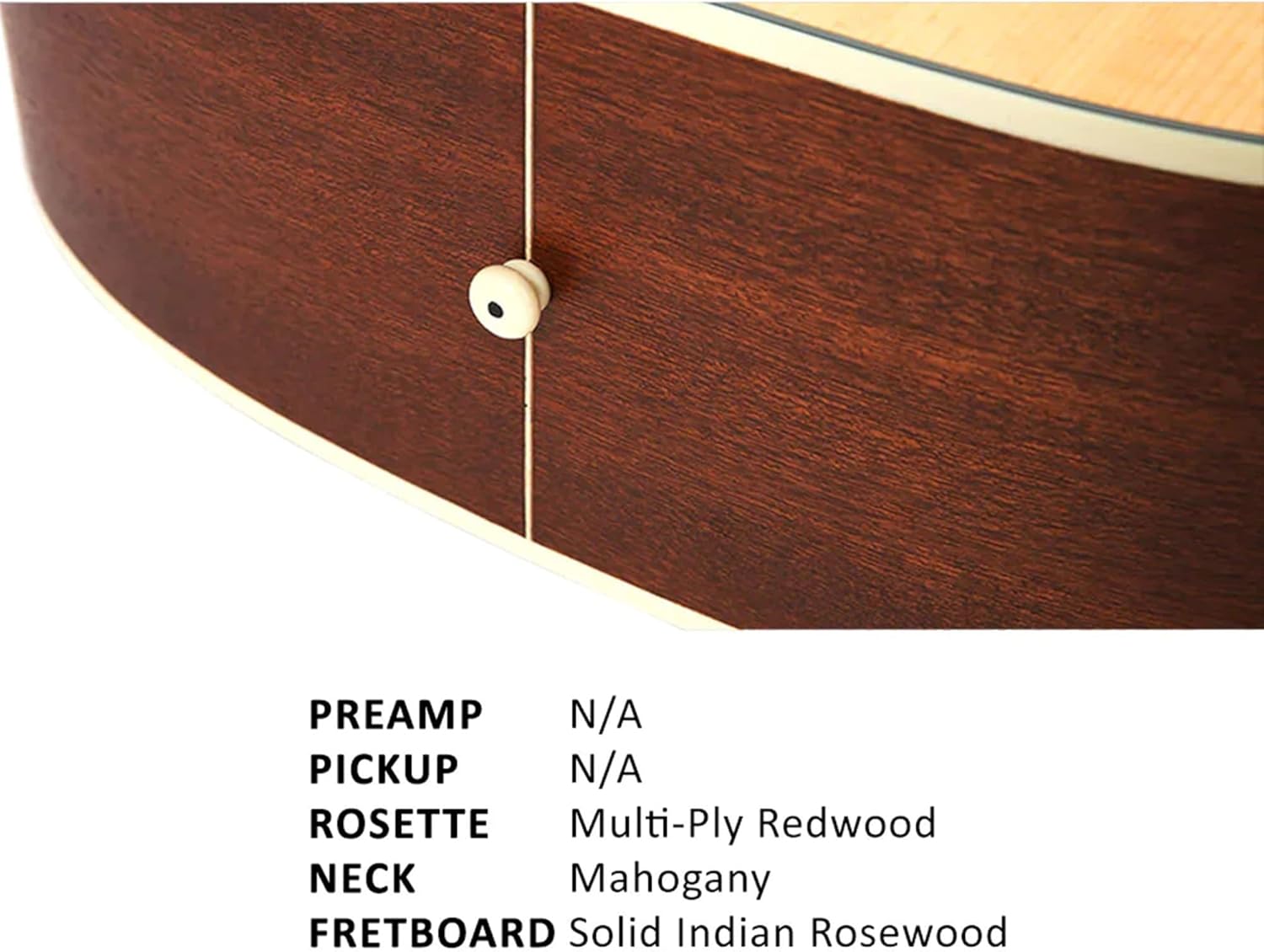 Parkwood S62 OM Body Acoustic Guitar - Natural