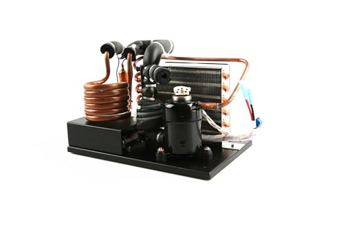 Air Conditioner, Compact 48V DC Copper Coil Chiller, 130W Cooling Capacity, R134A Refrigerant, Portable Unit
